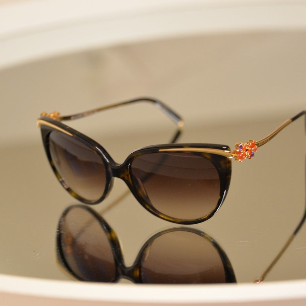 Authentic Bvlgari Sunglasses 8089-K 5195/3C - Picture 2 of 5